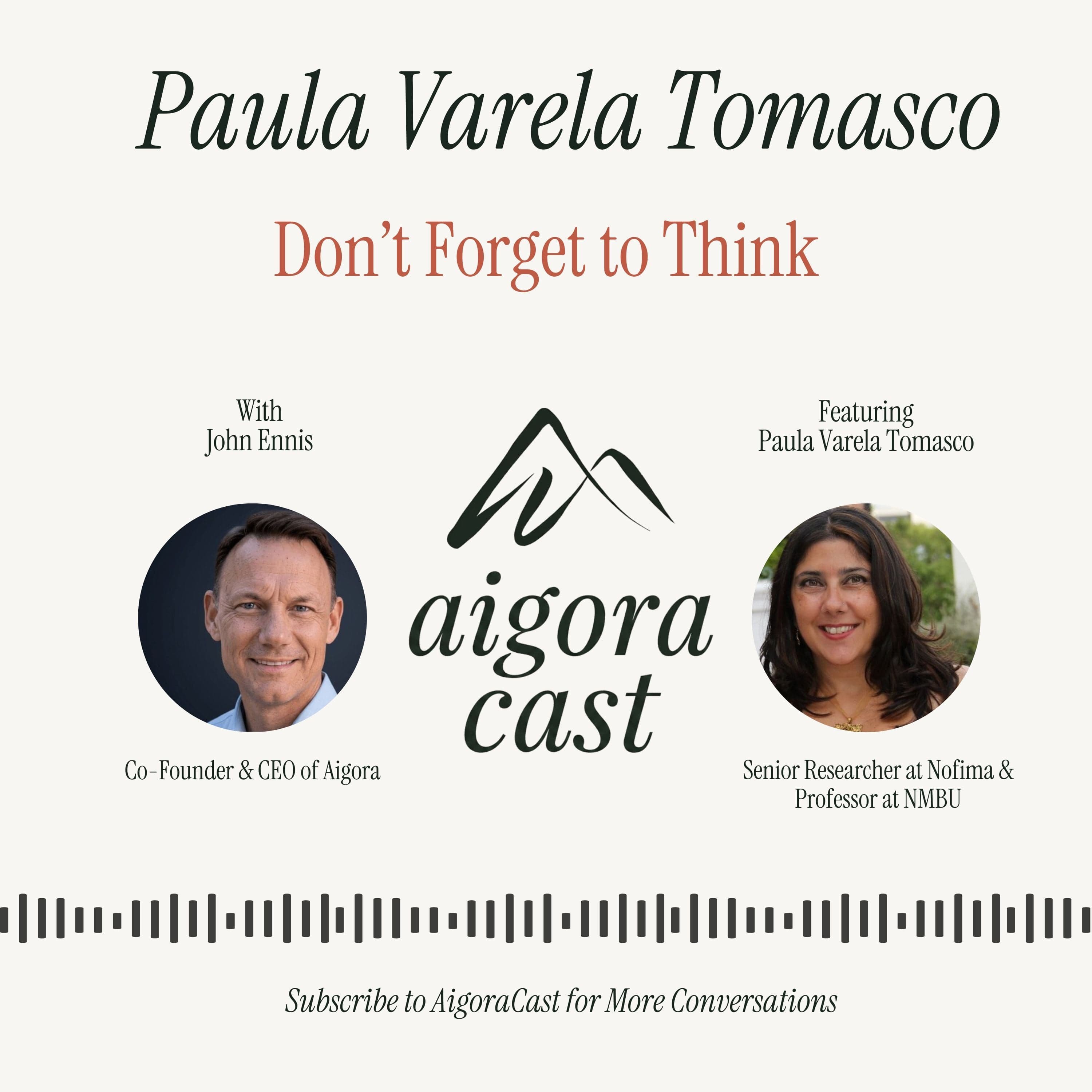 Paula Varela Tomasco - Don't Forget to Think